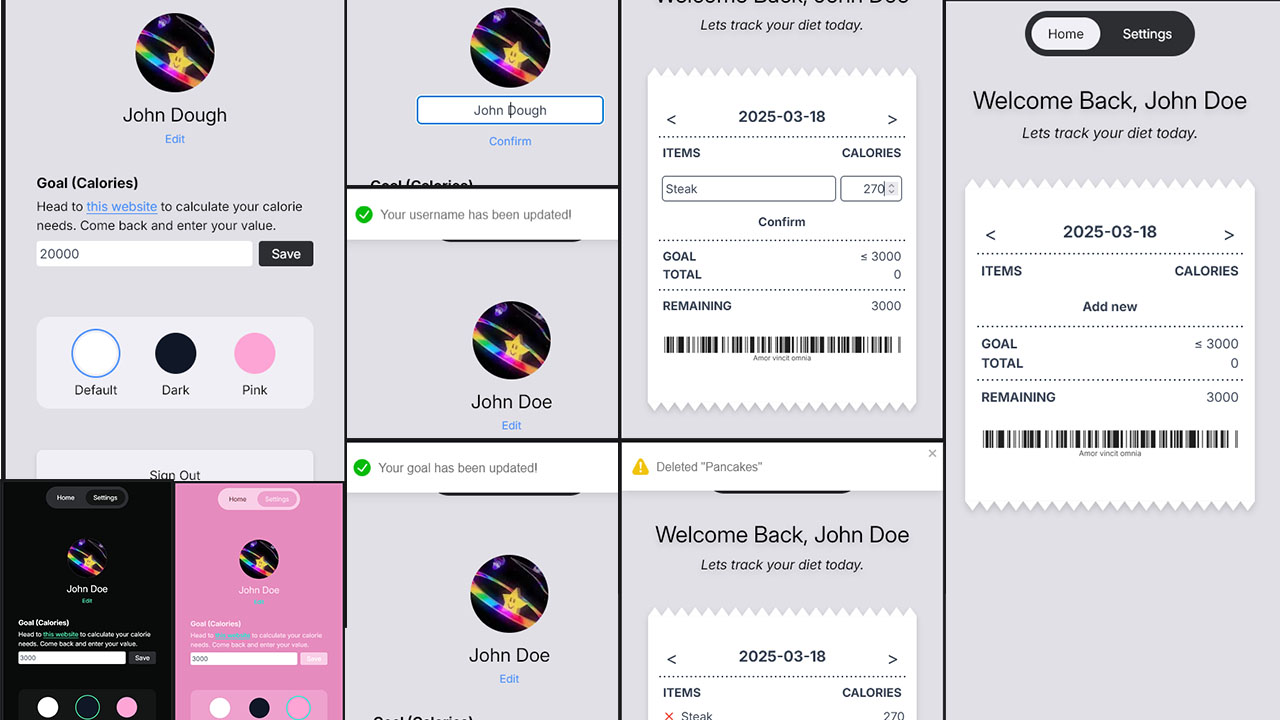 Foodtab - Calorie Tracker without the fluff